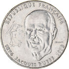 [#584] Moneta, Francja, Jacques Rueff, Franc, 1996, Paris, AU(50-53), Nikiel, KM