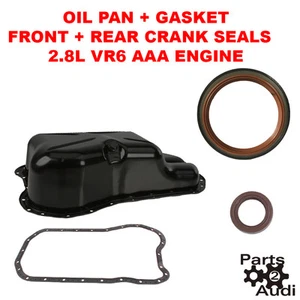 OIL PAN, OIL PAN GASKET KIT SEALS KIT, VW JETTA GOLF PASSAT, 2.8 VR6, AAA ENGINE - Picture 1 of 1