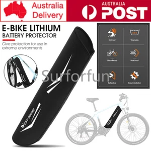 Funda protectora de batería para bicicleta eléctrica a prueba de polvo marco protector reflectante - Imagen 1 de 7