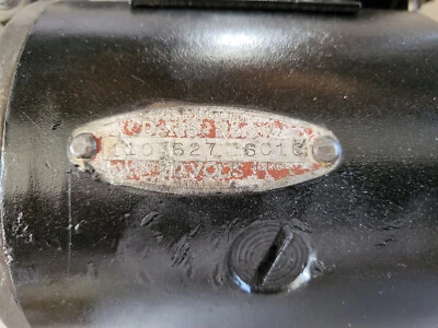 Camiones Chevy de arranque Delco Remy 1956 # 1107627 6C16 restaurados con código fechado Foto 1 de 3