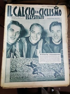 Il calcio e il ciclismo illustrato n. 15 1952 Milan L2 ^ - Imagen 1 de 1