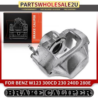 Front Driver Disc Brake Caliper for Mercedes-Benz W123 300D 230 240D 280CE 300CD - Image 1 of 4