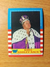 HARLEY RACE 1987 TOPPS WWE WRESTLING TRADING CARD-#10-WWE HOFer 👑