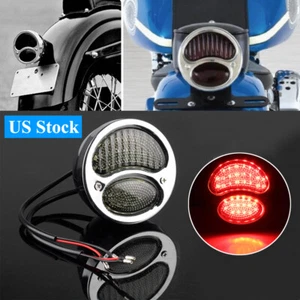 Rear LED Brake Turn Signal Tail Light For 28-31 Ford Model A Custom Rat Hot Rods - Picture 1 of 8