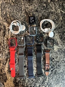 Apple Watch Series 3 42mm GPS LTE Verizon 2 Chargers 6 Cases 5 Bands Unlocked - Picture 1 of 10