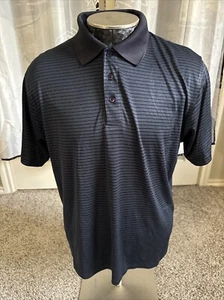 Mercedes Benz Casual Polo Shirt Mens Medium Navy Blue - Picture 1 of 5
