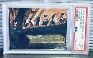 1993 Skybox Snow White and Seven Dwarfs Marching Home Spectra Foil PSA 9   POP 1 - Picture 1 of 3