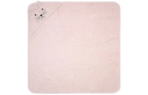 Kaputzenhandtuch Baby Kinder Handtuch Katze Strand baden 100% Baumwolle rosa - Bild 1 von 16