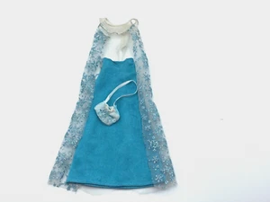 Mattel Disney Frozen Elsa Barbie Doll Sparkle Glitter Cape & Skirt REPLACEMENT - Picture 1 of 9