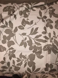 Cortina de Ducha Waverly Wind Sombra Verde 70 x 72 Beige Marrón Hojas - Imagen 1 de 4