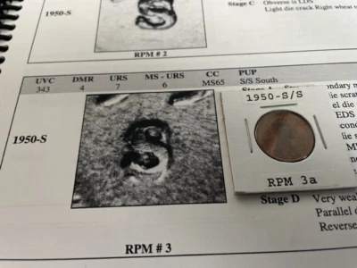 1950-S/S South Lincoln Wheat cent UNC RB RPM 3 Really Nice coin RARE - Image 1 of 2