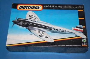 Matchbox 40132 - Heinkel He 70F2/ He 70G1/ He 170A scala 1/72 - Foto 1 di 1