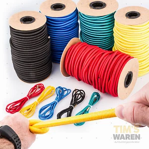 EXPANDERSEIL 4mm bis 12mm Gummiseil Gummileine Planenseil Gummischnur Spannseil - Bild 1 von 6