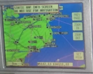 Bendix/King Skyforce Moving Map, yellow taged with the manual, and mounting rack - Picture 1 of 11
