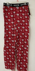 Dale Earnhardt Jr. #8 Nascar Budweiser Red Lounge Pants Men's Medium - Picture 1 of 1