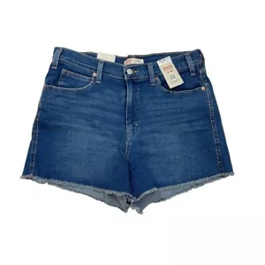 *New Signature Levis Heritage Shorts Womens 14 High Rise Denim Festival Cowgirl - Picture 1 of 5