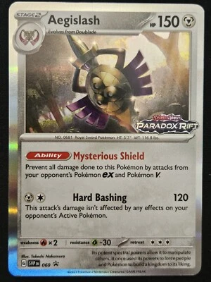 Aegislash SVP060 Black Star Promos Paradox Rift Prerelease Holo Pokémon 2023 NM - Image 1 of 2