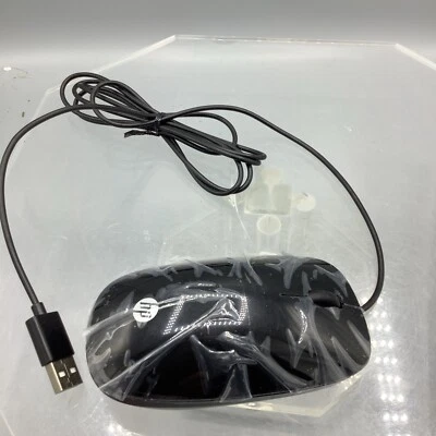 NEW Original HP Wired USB Optical Mouse Black NOS, S23 - Image 1 of 4