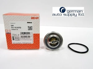 Volkswagen Engine Coolant Thermostat - Mahle Behr - TX1587D - NEW VW - Picture 1 of 4