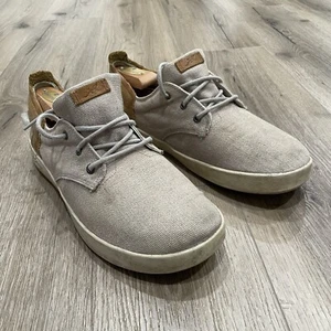 Chaco Men Shoe Davis Lace Size 9 M Casual Fashion Sneaker Loafer Lace Up Beige - Picture 1 of 8