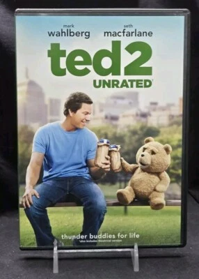 UNIVERSAL PIC. - TED 2 UNRATED - DVD - 2015 - SETH MACFARLANE - MARK WAHLBERG - Image 1 of 2