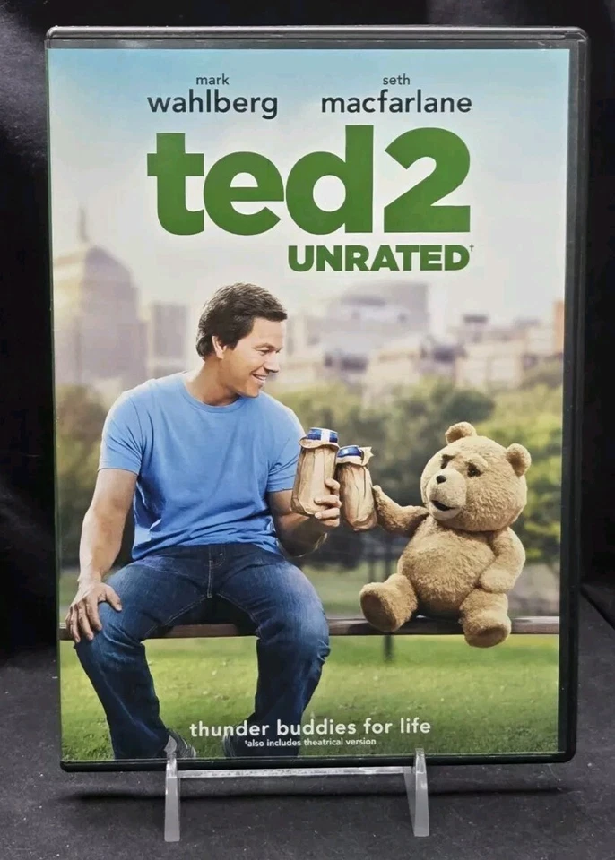UNIVERSAL PIC. - TED 2 UNRATED - DVD - 2015 - SETH MACFARLANE - MARK WAHLBERG - Image 1 of 2