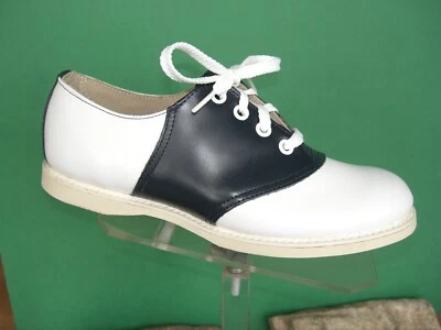 Willits Classic Navy blue/white Saddle Shoes NOS School Uniform Adult sizes - Image 1 of 4