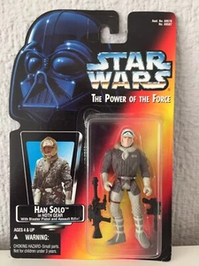 HAN SOLO IN HOTH GEAR - STAR WARS - THE POWER OF THE FORCE - 1995 - ¡NUEVA! - Imagen 1 de 2