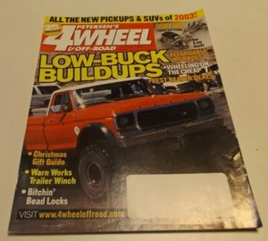 Petersen's 4 Wheel & Off-Road Magazine January 2003 Pickups SUVs Trailer Winch - Imagen 1 de 1