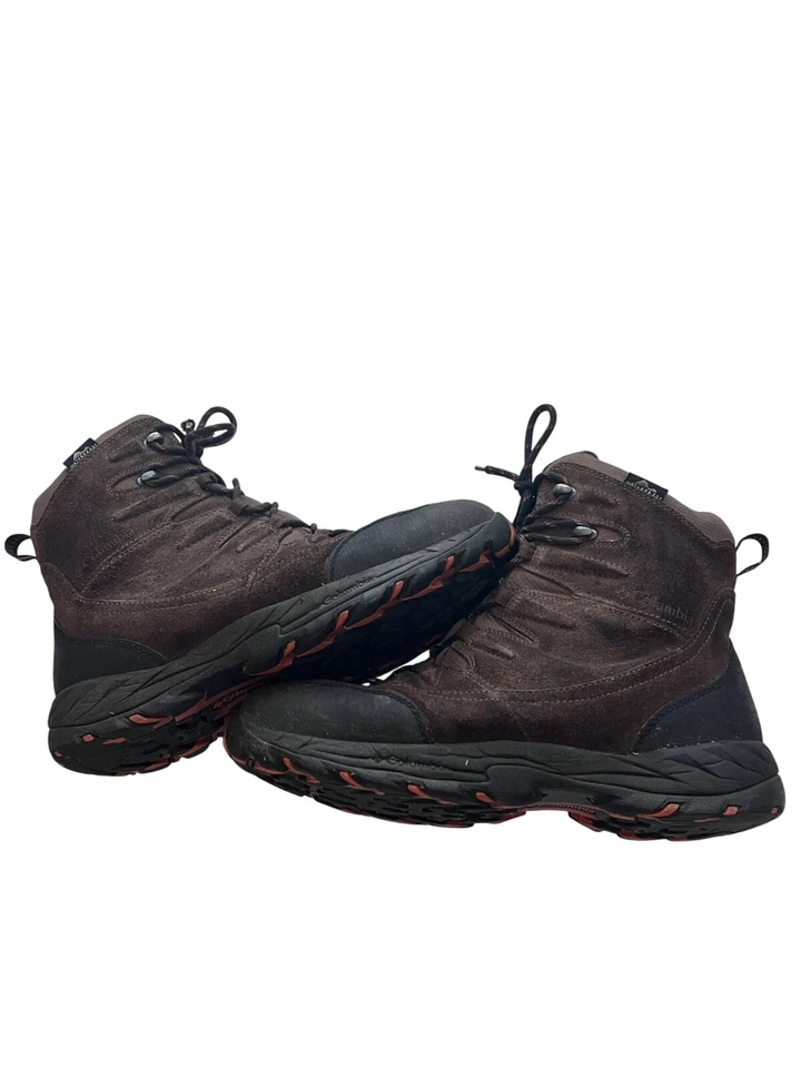 Водонепроницаемые рабочие ботинки Columbia для улицы прочные замшевые и резиновая тяговая подошва - Изображение 1 из 4