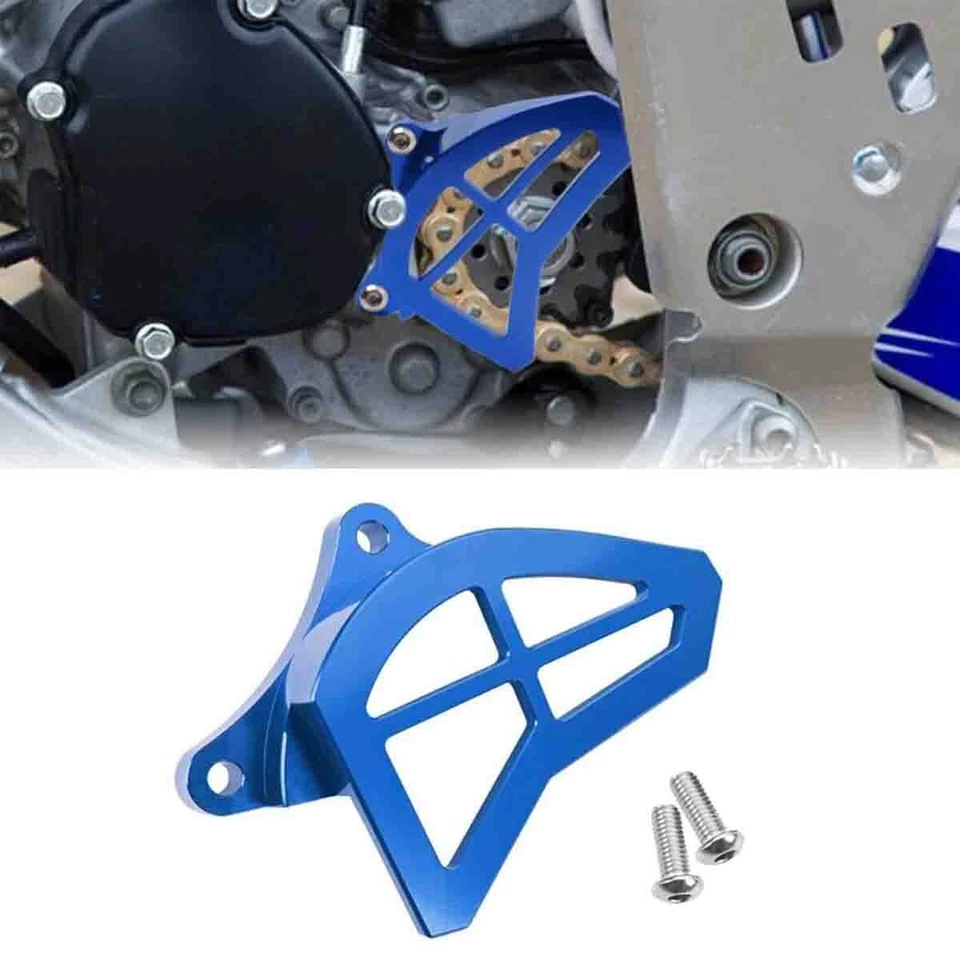 Billet Aluminum Engine Sprocket Cover Case Saver Guard for Yamaha YZ125 1993-04 Foto 1 de 4