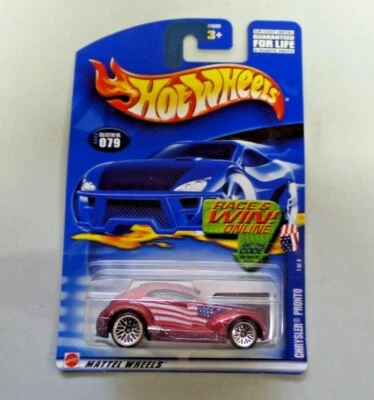 Hot Wheels Chrysler Pronto #1 of 4 Collector No. 79 NEW Star Spangled 2001 1:64 - Image 1 of 4