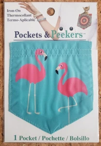 POCKETS & PEEKERS Bolsillo Planchado - Flamenco - 1 pieza - Imagen 1 de 1