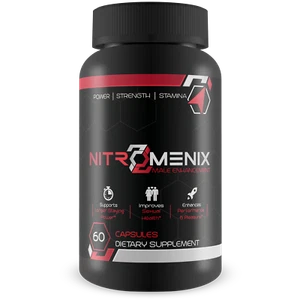 NitroMenix - Nitric Oxide Booster - Increase Strength, Endurance, & Blood Flow - Picture 1 of 12