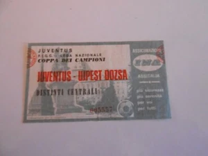 biglietto stadio-JUVENTUS-UJPEST DOZSA-COPPA DEI CAMPIONI 1973 - Foto 1 di 1