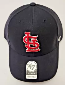 St. Louis Cardinals MLB '47 Black MVP Adjustable Hat - Picture 1 of 4
