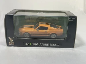 Shelby GT500 1967 techo rígido naranja fundido a presión 1:43 Signature Series Yat Ming - Imagen 1 de 6