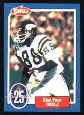 Alan Page 1988 Swell Greats #144 Football Card