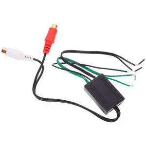 Horn Cable Adapter Speaker Line Level Converter Output Car Audio Rca - Picture 1 of 12