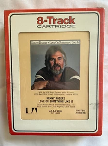 Vintage KENNY ROGERS LOVE OR SOMETHING LIKE IT 8 Track SEALED 1978 UA EA903H - Picture 1 of 4