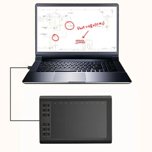 Digital Hand-painted Board Graphic Tablet Writing Drawing for Computer - Afbeelding 1 van 12