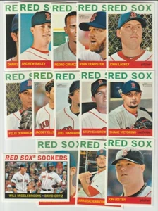 Tarjeta Red Sox 2013 40 con Topps Heritage Team Set 23 Campeones de la Serie Mundial - Imagen 1 de 2
