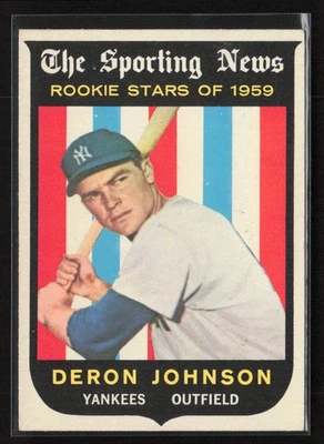 1959 Topps #131 Deron Johnson (VG) - Image 1 of 2