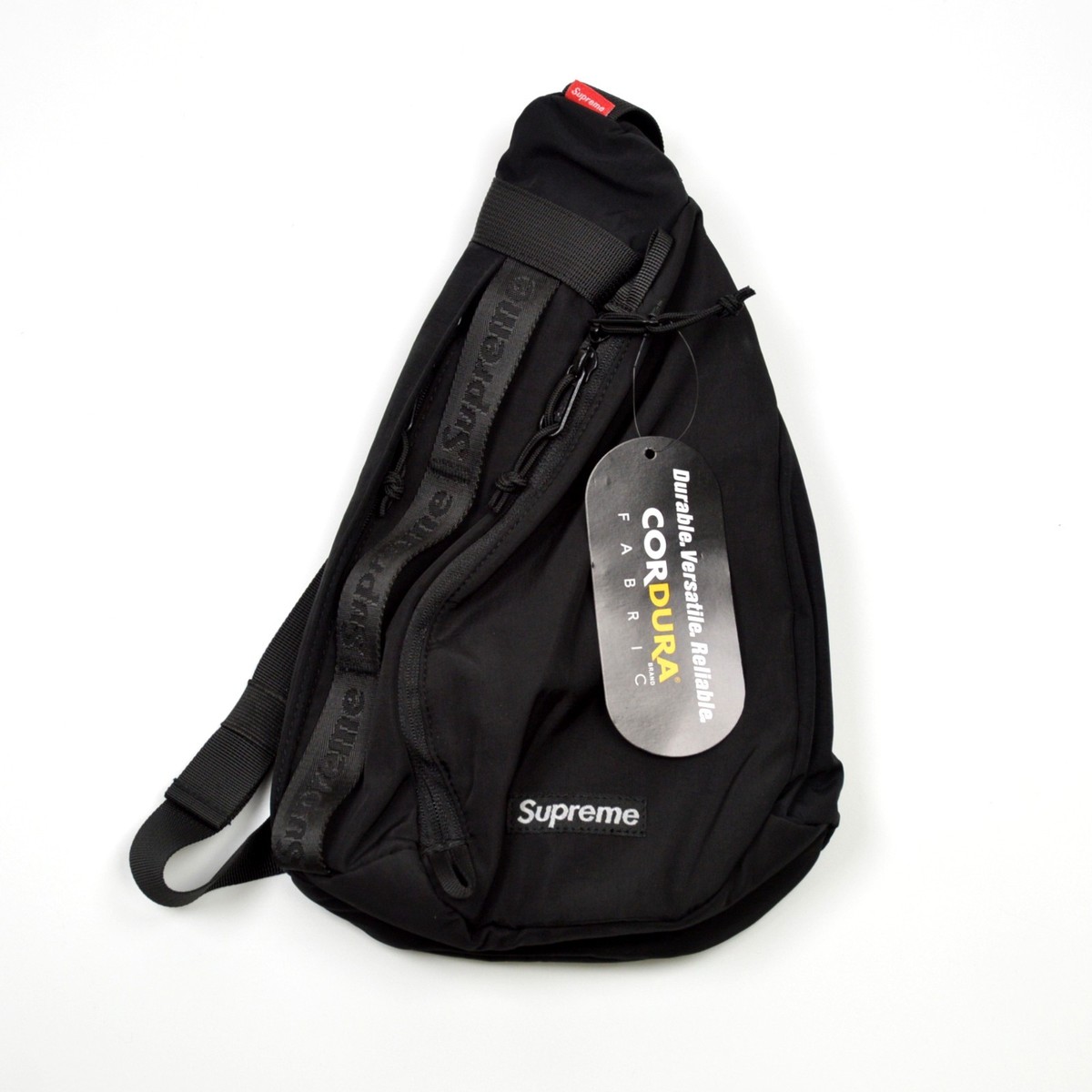 バッグ supreme messenger bag 22ss black SS22 Supreme small messenger bag Water Resistant Black Box