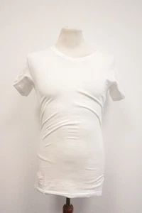 Labfresh Herren Unterhemd Weiß T-Shirt V-Neck Gr.L Neu - Bild 1 von 3