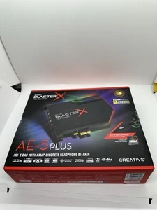 Creative Labs Sound BlasterX AE-5 Plus PCI Express Pro Gaming Soundkarte - Neu in OVP - Bild 1 von 16