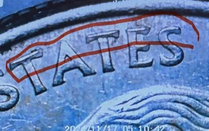 💥 2004 D Florida State Quarter ERROR Abrasions & Letters Struck Tilt Obv&Rvs - Picture 1 of 9