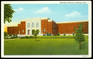 STADTMUSEUM - HASTINGS, NE POSTKARTE - Bild 1 von 1