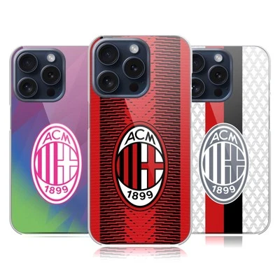 OFFICIAL AC MILAN 2023/24 CREST KIT HARD BACK CASE FOR APPLE iPHONE PHONES - Image 1 of 4