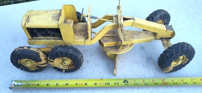 Niveladora de carretera Nylont de colección juguete grande de acero prensado Foto 1 de 4